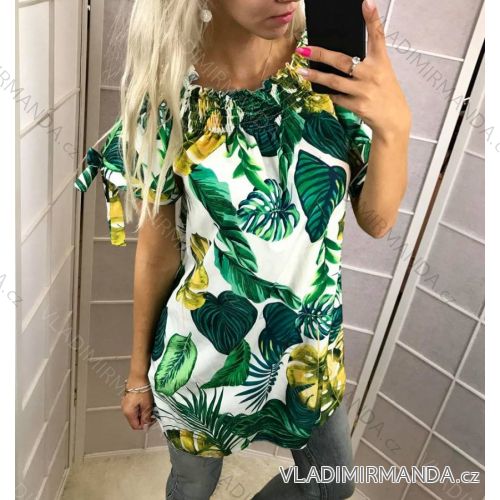 Sommerjacke Kurzarm (uni sl) ITALIENISCHE Mode IM918123
