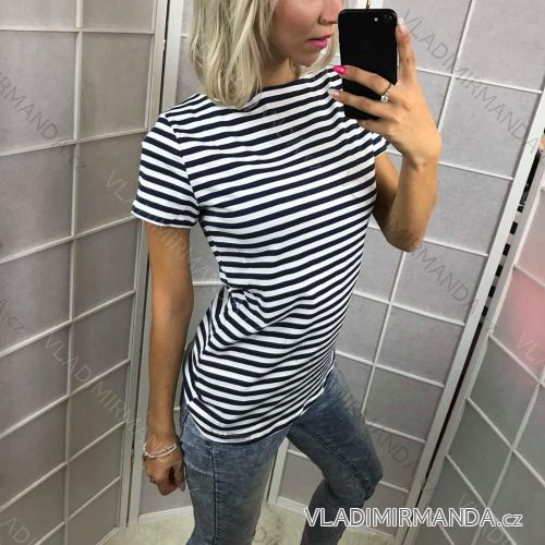 T-Shirt Kurzarm Damen (uni sl) ITALIENISCHE Mode IM518105
