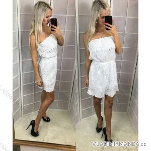 Sommerkleid ärmelloses Damen (uni sl) MILADES ITALIAN Fashion IM918146
