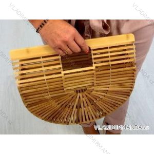 Holzbambushandtasche Big Ladies (32x10x23cm) GAR18021