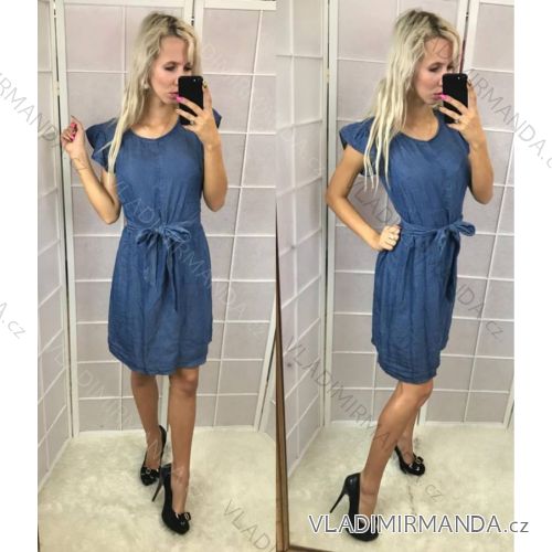 Ärmelloses Sommerkleid (uni SL) ITALIAN Fashion IM918306
