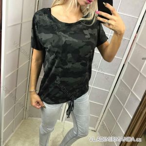 T-Shirt Kurzarm Damen Mascara (uni sl) ITALIENISCHE Mode IM518144