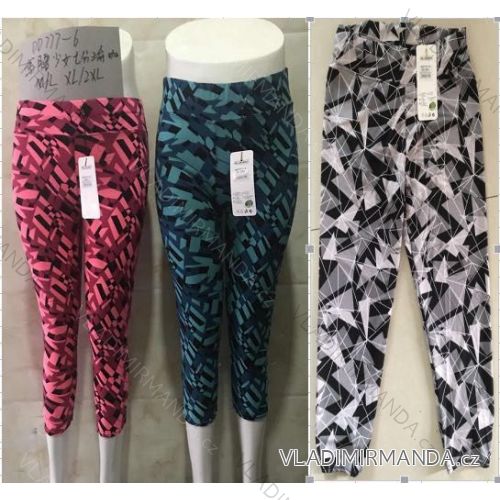 Leggings 3/4 kurze Damen (m / l, xl / 2xl) ELEVEK D777-6
