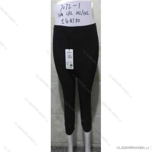 Leggings 3/4 kurze Damen (s / m, l / xl, 2xl / 3xl) ELEVEK D7072-1
