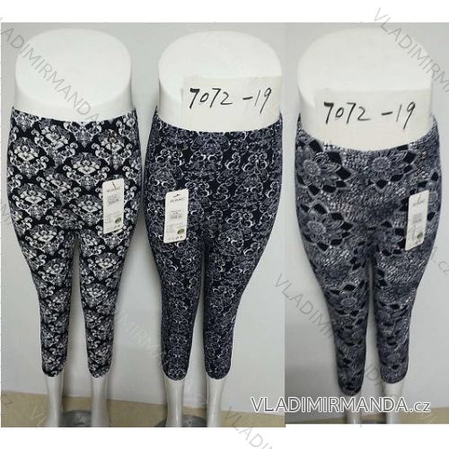 Leggings 3/4 kurze Damen (s / m, l / xl, 2xl / 3xl) ELEVEK D7072-19
