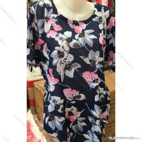 T-Shirt Kurzarm Damen (uni s-xl) ITALIENISCHE Mode DAN183

