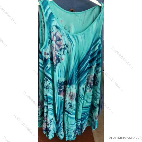 Ärmelloses Kleid, kurze Ärmel, kurze Ärmel, Damen (uni sl) ITALIENISCHE Mode IM1218041
