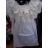 Kleid Kurzarm Spitze (uni sl) ITALIENISCHE Mode IM918219
