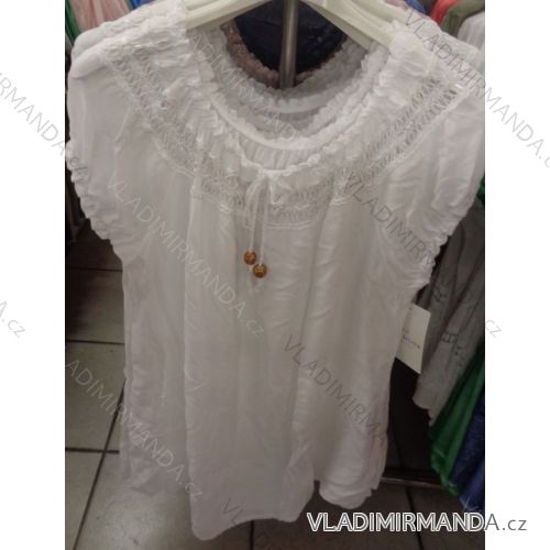 Tunika Kurzarm Damen (uni sl) ITALIENISCHE MODA IM718229
