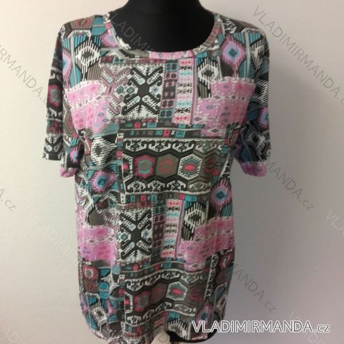 Tunika Kurzarm Damen Übergröße (L-4xl) VALERIE DREAM LO-6651