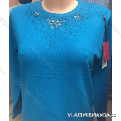 T-Shirt Tunika Langarm Damen (m-2xl) POLSKá móda PM118126