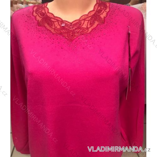 T-Shirt Tunika Langarm Damen (m-2xl) POLSKá móda PM118123
