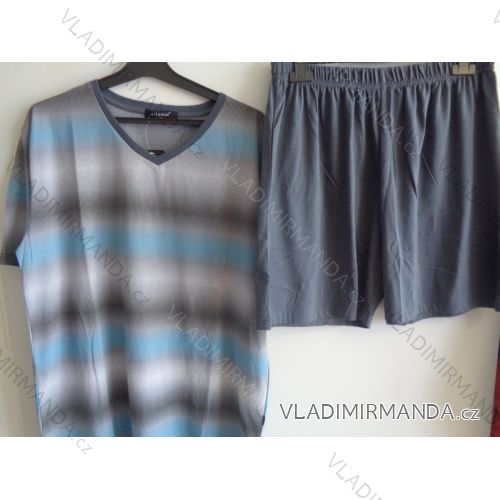 Pyjamas kurz komplette Sommer Herren Baumwolle (3xl-6xl) AK8351