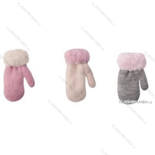 Handschuhe mit warmen Kordeln für Kinder (10-12 cm) YOCLUB POLAND R-001A / 10-12CM