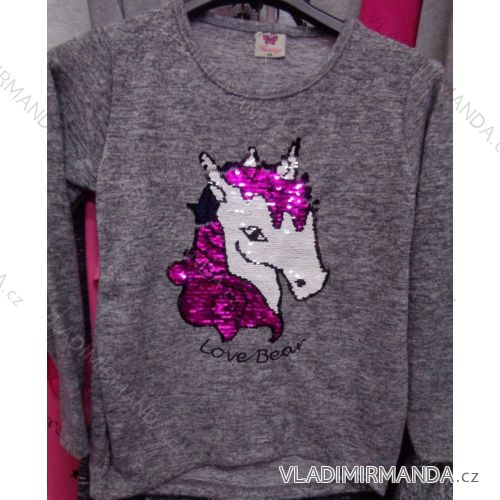 Langarm-T-Shirt mit heißen Babys (128-164) TUZZY TURKEY MODA TM218140
