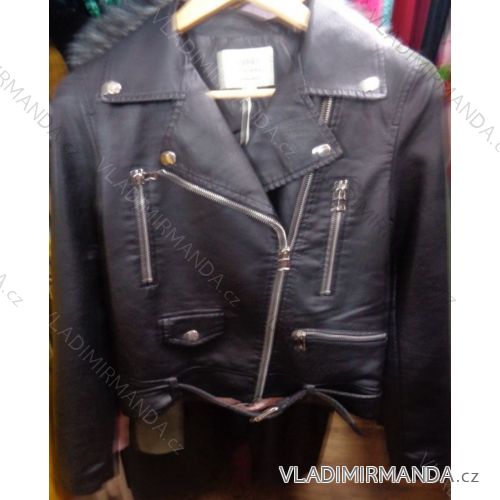 Jacke Kunstleder Damen (S-2xl) VOPSE ITALIENISCHES MODELL IM918V2799 / A