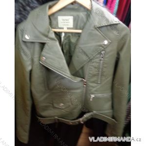 Jacke Kunstleder Damen (S-2xl) VOPSE ITALIENISCHER MODUS IM918V2799 / C
