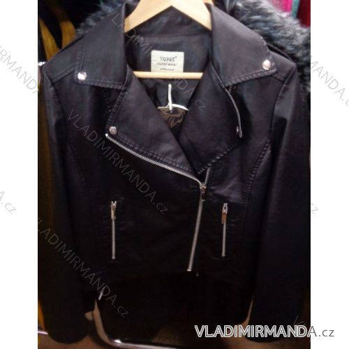 Jacke Kunstleder Damen überdimensional (xl-5xl) VOPSE ITALIAN Fashion IM918V2827
