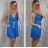 Sommer-Frauenkleid (uni sl) ITALIENISCHE Mode IM9176097

