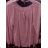 Tunika 3/4 lange Ärmel (uni xl-3xl) ITALIENISCHE Mode IM2182054-1
