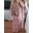 Cardigan Langarm Damen Übergroß (xl-3xl) ITALIENISCHE Mode IM818116

