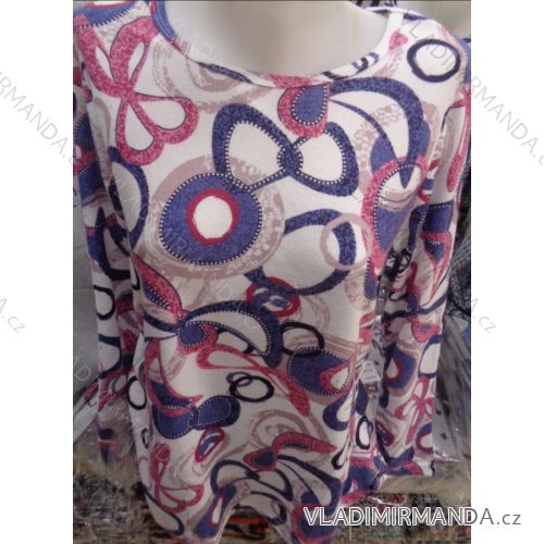 Langarmshirt Damen (l-3xl) DUNAUONE POLSKá Móda PM118167
