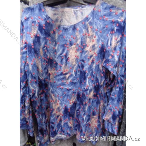 T-Shirt Tunika 3/4 Langarm Damen (l-3xl) POLSKá Móda PM118194