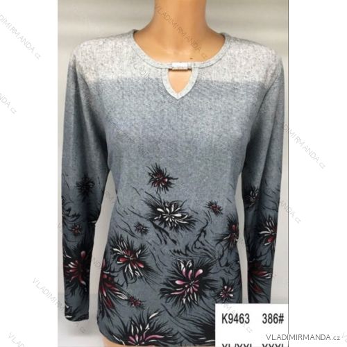 T-Shirt Tunika 3/4 Langarm Damen (l-3xl) ERBOSSI PM118202
