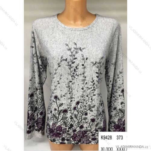 T-Shirt Tunika 3/4 Langarm Damen (L-3xl) ERBOSSI PM118209
