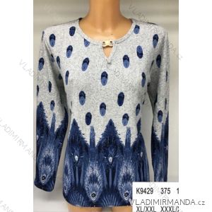 T-Shirt Tunika 3/4 Langarm Damen (L-3xl) ERBOSSI PM118211
