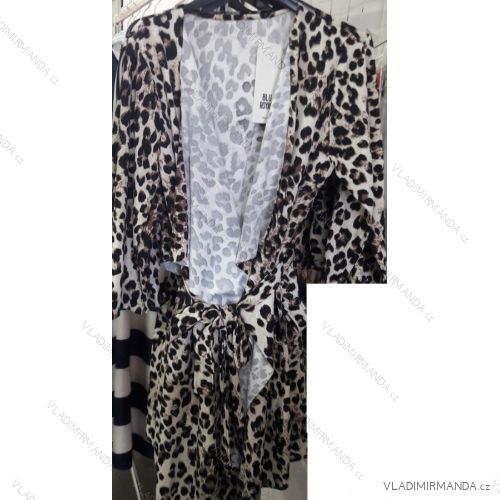 Cardigan schwache lange Ärmel Damen (uni sl) ITALIENISCHE Mode IM918417

