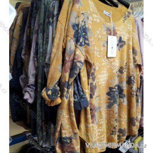 T-Shirt lange Ärmel (uni sl) ITALIENISCHE Mode IM818301
