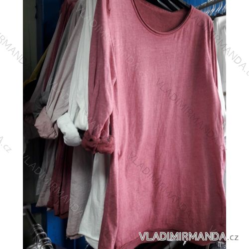 T-Shirt langarm (uni sl) ITALIENISCHE Mode IM818309