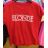 T-Shirt Kurzarm Damen blond (uni sl) ITALIENISCHE Mode IMC18555 rot