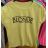 T-Shirt Kurzarm Damen blond (uni sl) ITALIENISCHE Mode IMC18555 rot