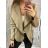 Jacke Strickjacke Langarm Damen (uni sm) ITALIENISCHE Mode IM918239
