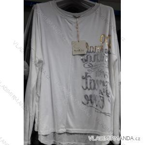 T-Shirt Langarm Damen (uni sl) ITALIENISCHE Mode IM818141
