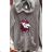 Sweatshirt Langarm mit Pailletten und Kapuzenpulli kleiner Welpe (128-164) TUZZY TURKEY MODA TM218163
