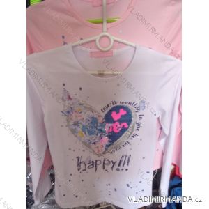 T-Shirt Kurzarm mit Pailletten Kinder (4-12 Jahre) SINCERE TURKEY MODA TM218BF-002
