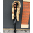 Mantel Winterpark mit Pelzfrauen K-ZELL ITALIAN MODA KZE188035BEIGE