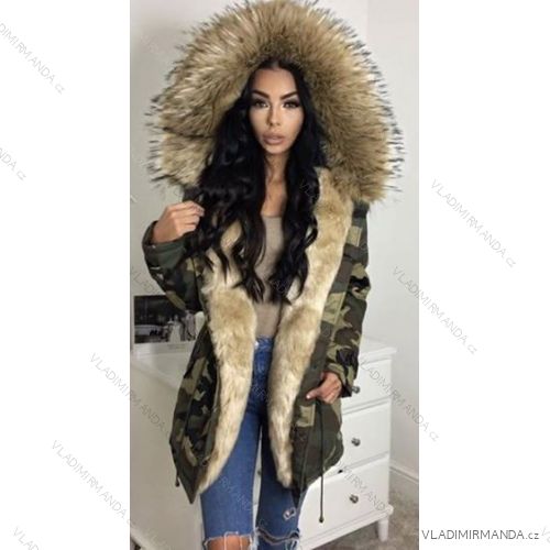 Wintermantel mit Pelzmantel K-ZELL ITALIAN MODA IM918458
