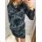Sommer Langarm Kleid (uni sl) ITALIAN Fashion IM518286
