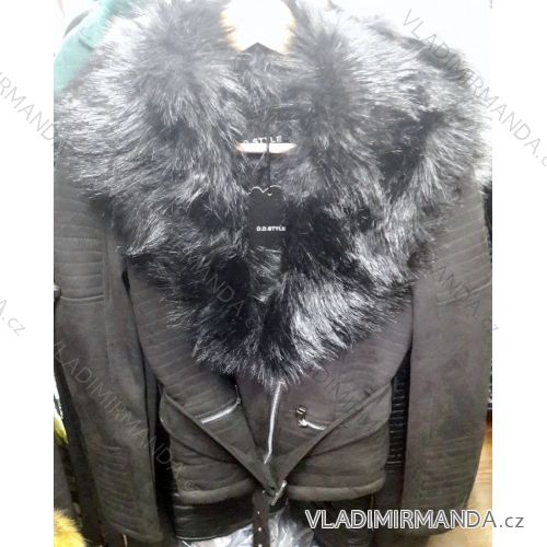 Mantel Kunstleder Damen (s-2xl) ATURE ITALIAN MODE IM918RFW5408
