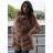 Winterjacke Pelzfell mit Ledertaschen warmes Kunstpelz (s-4xl) AFASHION AF18048