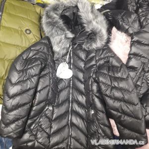 Mantel, Winterjacke mit Fell (s-xxl) ITALIENISCHE MODA IM918-WS-341-1
