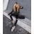 Damen Skinny Pants (34-42 / schwarz) MISS ANNA IM918E04