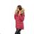 Wintermantel mit Pelzspitze gesteppt (sml-xl) MFASHION MF18M-15A