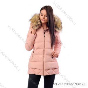 Mantel / Winterjacke mit Fellspitze gesteppt (sml-xl) MFASHION MF18M-11
