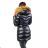 Wintermantel mit Pelz Damen gesteppt (sml-xl) MFASHION MF18M-205