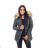 Winterjacke mit Fell gesteppt Damen (sml-xl) MFASHION MF18M-203A